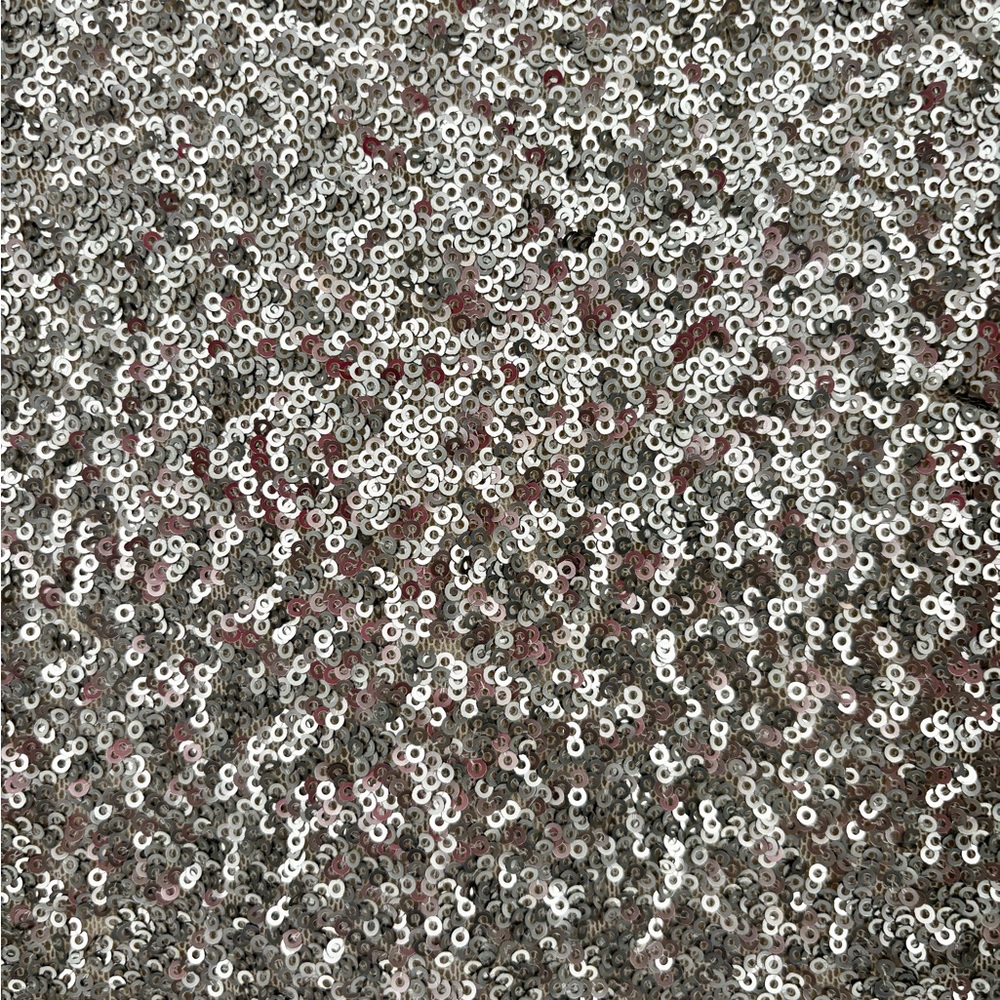 Sorella Vita Silver Modern Sequin Gown - Picture 8 of 11